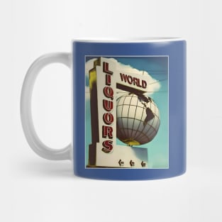 Historic World Liquors Marquee St Pete Florida Mug